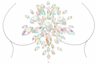 Samolepící kamínky na tělo Crystal Sparkle