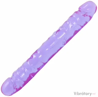 Doc Johnson Jr. Double Dong – Double Dildo – 12 / 30 cm, purple