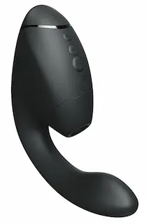 Womanizer Next Duo stimulátor klitorisu a vibrátor 2 v 1 – Black