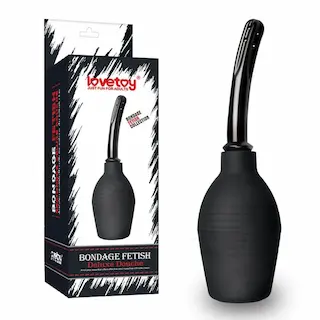 Anální sprcha Bondage Fetish Deluxe Černá 3