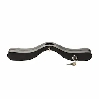 Master Series Exposed E-Stim Wooden Humbler Black