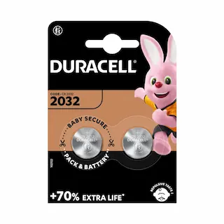 Duracell baterie CR 2032 2 ks