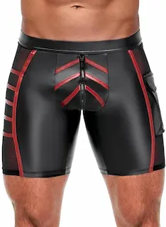 NEK Men’s Shorts Black/Red L