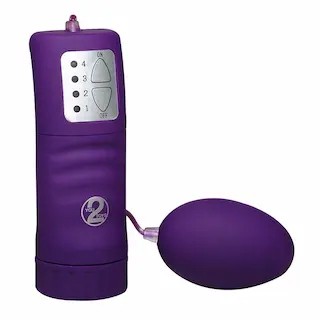 Vibrační vajíčko Velvet Purple Pill s dálkovým ovládáním