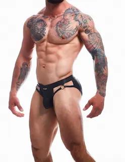 BL4CK by C4M Dungeon Black Jockstrap