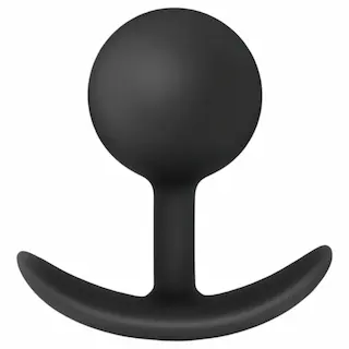 Anal Adventures Platinum – vibrační anální kolík – černý
