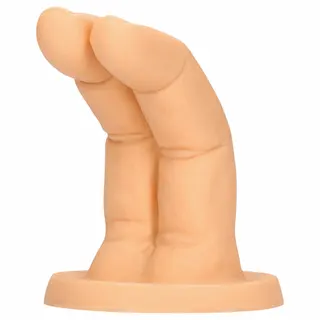 S-Line – dvouprstový dildo (přírodní)