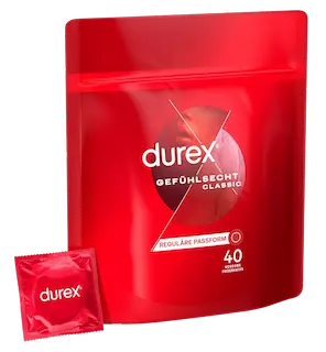 Durex Gefühlsecht Classic 40 pieces