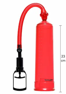 Manuální vakuová pumpa Power Pump, červená