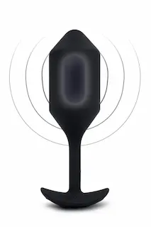 Vibrační Snug kolík 4 černý