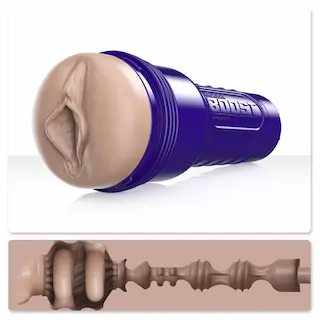Fleshlight Boost vagina (25 cm), světle tělová