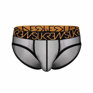 Slipy Sukrew Sheer Apex Brief Shadow Black