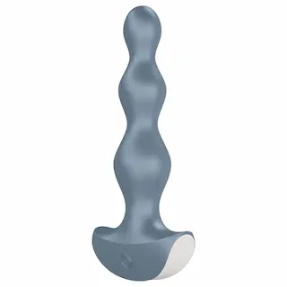 Satisfyer Lolli-Plug 2 – akumulátorový, vodotěsný anální vibrátor (šedý)