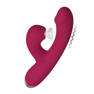 BASIC X vibrátor rabbit s podlakovým stimulátorem klitorisu růžový