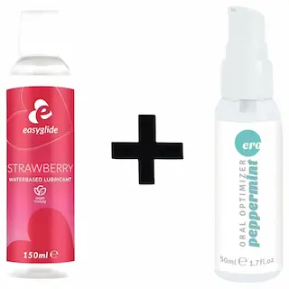 Orální sex startovací sada pro páry (gel, lubrikant)