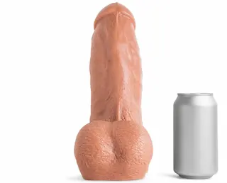 Mr. Hankey’s Toys Aaron Klein LG/XL, prémiové silikonové dildo s Vac-U-Lock 26,5 x 5,8–8 cm