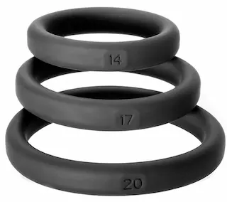 PerfectFitBrand Xact-Fit Kit – Cockring Set – S/M/L