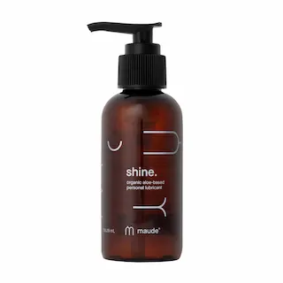 Lubrikační gel Maude SHINE Organic Aloe Vera