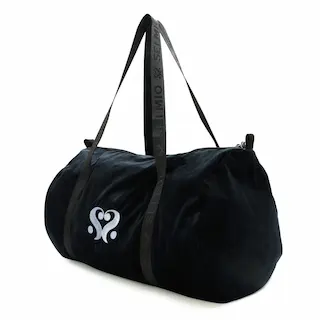 Sei Mio Velvet Duffle Bag, taška s popruhy a zipem na erotické pomůcky