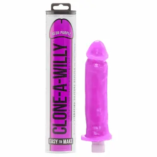 Clone-a-Willy – sada pro odlití penisu s vibrátorem – fialová