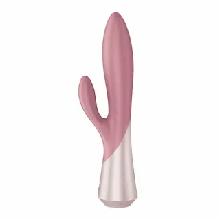 Satisfyer Pearl Bunny 1, dvojitý silikonový vibrátor s rotujícími perličkami