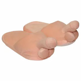 Plyšové papuče Dick
