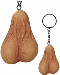 Přívěsek na klíče Funny Testicle (6 cm)