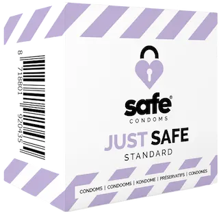 SAFE – Condoms with Silicone-Based Lubricant Standard 5 pcs