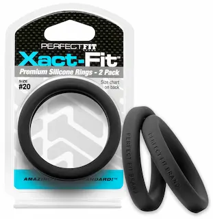 PerfectFitBrand Xact-Fit – Cockring 2-Pack, large
