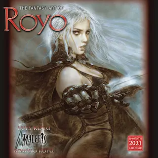 FANTASY ART OF ROYO – 2021 CALENDAR