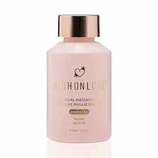 Olej masážní HIGH ON LOVE Sensual CBD Sugar 100 ml