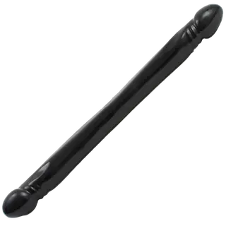 Doc Johnson Smooth Double Header – Dildo with Double Ends – 18 / 45 cm