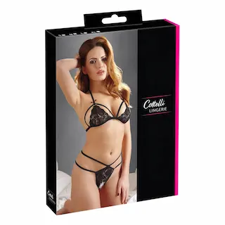 Komplet s odepínací podprsenkou Lace Lingerie, XL