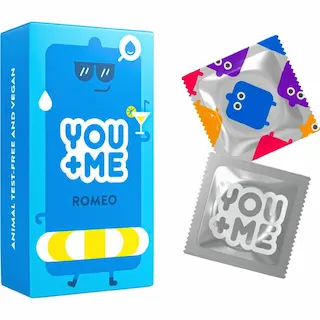 You Me ROMEO – extra lubrikované kondomy (12 ks)