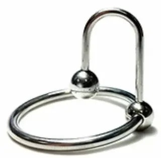 ROUGE Stainless Steel Sperm Stopper with Ring