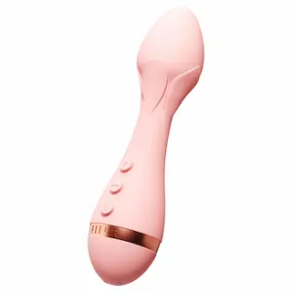 Vush Fleur – akumulátorový, vodotěsný masážní vibrátor (růžový)