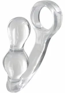 Power Plug & Penisring Transparent