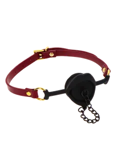 Taboom Bondage in Luxury Kinky Gag with Plug