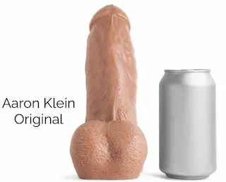 Mr. Hankey’s Toys Aaron Klein Original, prémiové silikonové dildo s Vac-U-Lock 19,8 x 4,3–5,9 cm