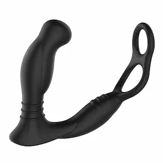 NEXUS Simul8 vibrátor na prostaty s kroužkem na penis a varlata
