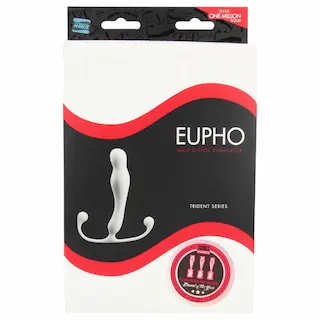 Aneros Eupho Trident stimulátor prostaty, hráze a varlat (11 cm)