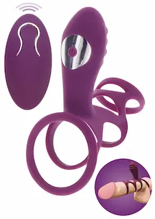 Vibrační kroužek na penis a varlata Halo Halo