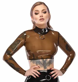 Latexová halenka, L