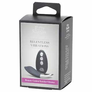 Fifty Shades of Grey – Relentless – vibrátor na klitoris – černý