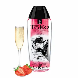 Toko Aroma – Jahodové šumivé víno – 165 ml