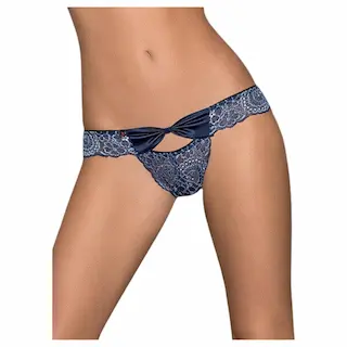 Modré kalhotky Blueberry Seduction, L–XL