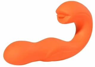 Joi – Rotating Head G-spot Vibrator & Clit Licker Orange