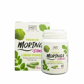 Afrodiziakální kapsle – Hot Moringa Libido Power