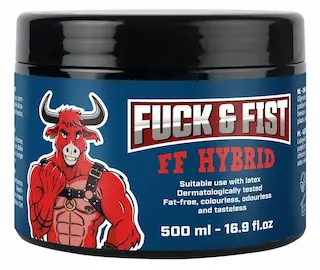 Fuck & Fist FF Lube 500 ml, hustý hybridní lubrikant pro fisting