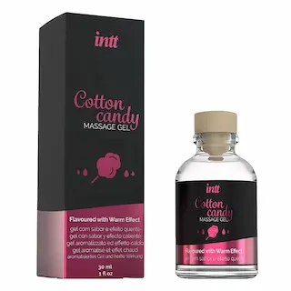 Slíbatelný masážní gel Cotton Candy (30 ml)